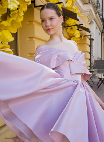 Коротка пишна сукня La Novale 162/3